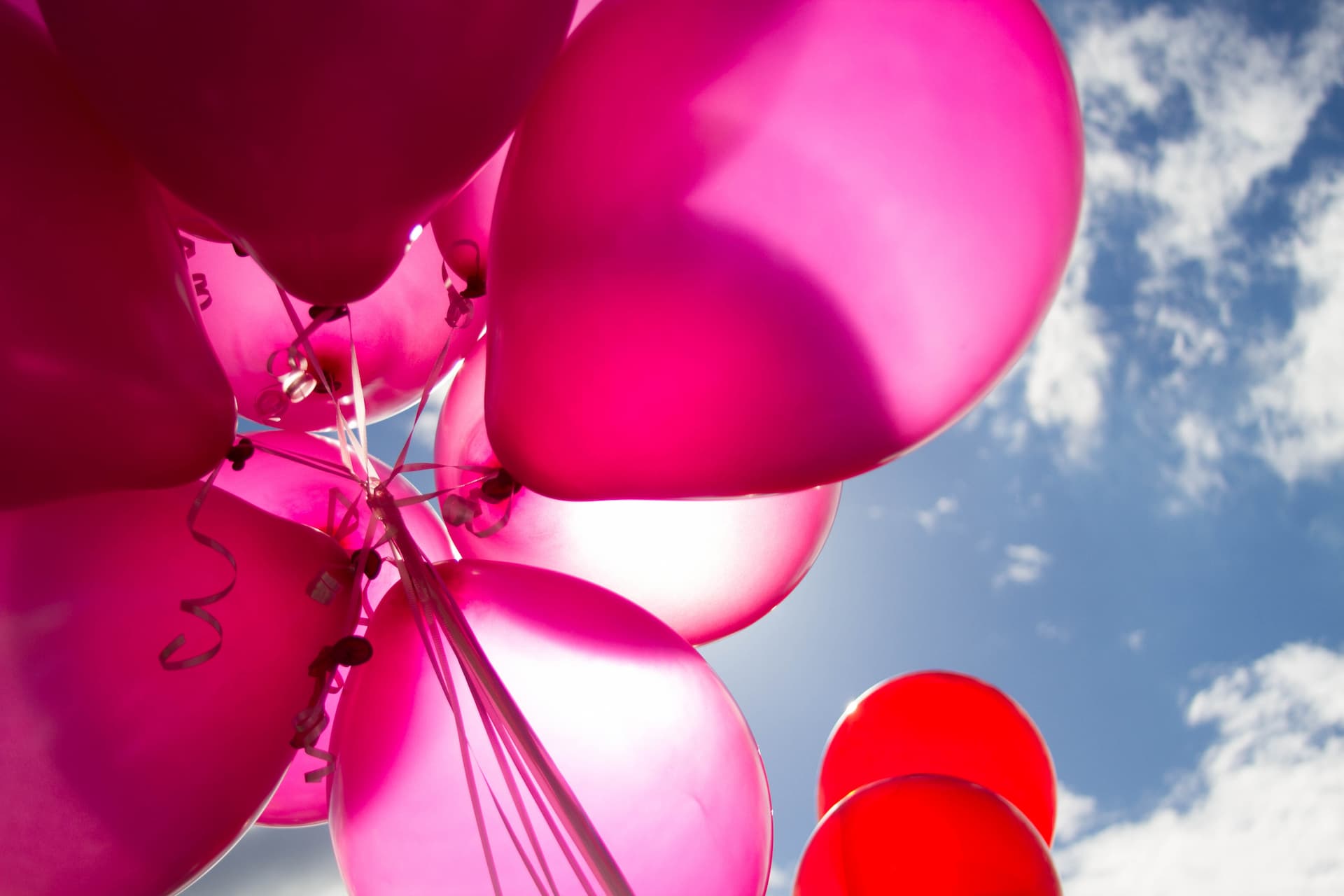 Los globos de colores son clave en la decoración de fiestas